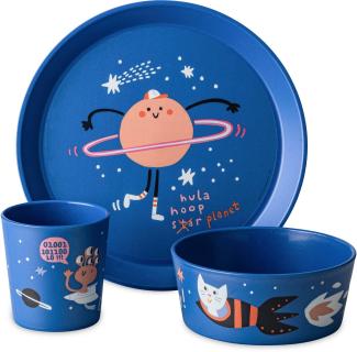 KOZIOL Kindergeschirr Space 3-teilig