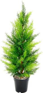 Kunstbaum Zypresse Zypresse, I.GE.A, Höhe 65 cm, im Topf