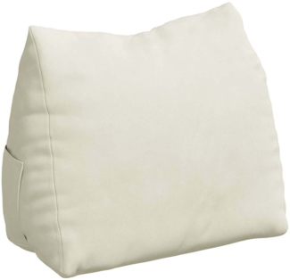 vidaXL Rückenkissen Creme 45 x 20 x 35 cm Cordstoff 42015028