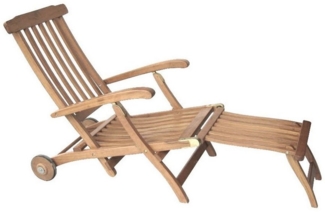 Deckchair STEAMER mit Rollen
