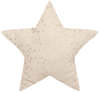 Home-trends24. de Dekokissen Kinder Kissen mit Füllung Stern Mädchen Junge Beige Blau Gelb Pink, Mit Füllung
