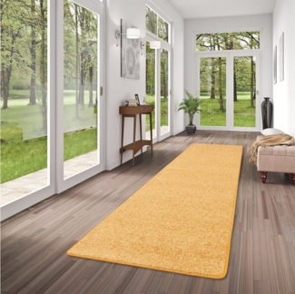 Snapstyle Veloursteppich Hochflor Velours Teppich Läufer Mona, Rechteckig, Höhe: 16 mm