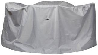 mehr Garten Gartenmöbel-Schutzhülle Premium, Premium Gartenmöbel-Schutzhülle rund: Ø125x94(H) cm I Abdeckung für Ga