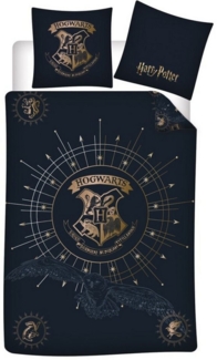 Harry Potter Bettwäsche Harry Potter Hogwarts Kinder Bettwäsche 2tlg. Set, 2 teilig, Bettdeckenbezug 135-140x200 cm Kissenbezug 65x65 cm