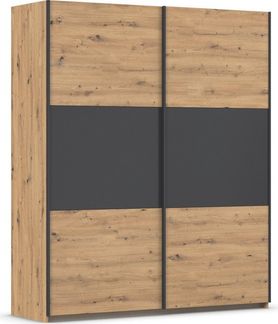 rauch Schwebetürenschrank Kleiderschrank Schrank Garderobe Garderobenschrank Wäscheschrank NEO (in 3 verschiedenen Ausstattungen BASIC/CLASSIC/PREMIUM) mit großzügigem Stauraum und vielfältigen Farbkombinationen