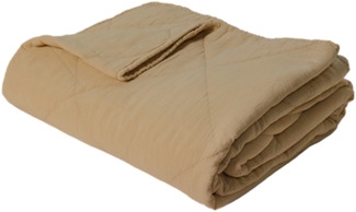 Decke Überwurf 100% Baumwolle 140 x 200 cm Skandinavisch Eukalyptus