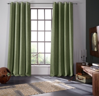 Bruno Banani Verdunkelungsvorhang Bela (1 St), Ösen, verdunkelnd, blickdicht, meliert, verschiedene Größen