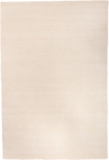 Morgenland Gabbeh Teppich - Uni - rechteckig - 240x170 - Naturweiß