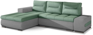 Eltap Ottavio Ecksofa (Soro 34, Soro 83) Seite links, Grün, 58 x 85 x 180 cm