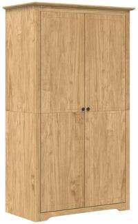 vidaXL Kleiderschrank BODO Honigbraun 53,5 x 99 x 173 cm Holzwerkstoff 42023480