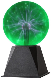 SATISFIRE LED Dekolicht Plasmakugel Plasmaball magisch zuckend Blitz-Show Automatik grün, grün