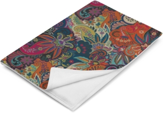 DECALVIBES Tagesdecke Kuscheldecke Oriental Flowers - 152 x 203 cm