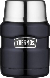 Thermos Essensbehälter 'King' mit Löffel, 0, 47 L, dunkelblau