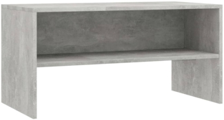 vidaXL TV-Schrank Betongrau 80x40x40 cm Holzwerkstoff 800058