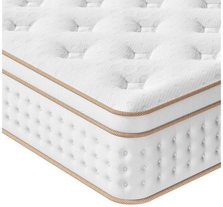 Taschenfederkernmatratze tonnentaschenfederkernmatratze Matratze 7-Zonen 26cm hoch & 30cm hoch, Vesgantti, hohe Punktelastizität, Orthopädisch, Mittelfest