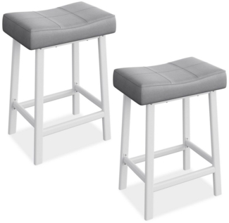 GarveeMore Barhocker Barstuhl 2er Set Bistrostuhl Küchenhocker