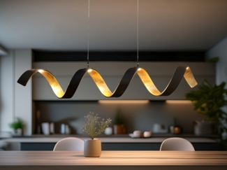 Luce Design LED Helix S4 NER Pendelleuchte 4-flammig ECO Light