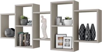 Wandregal Trio 001, Farbe: Cashmere