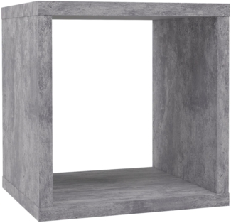 FORTE Mauro Regal, Holzwerkstoff, Grau, 39,5 x 39,7 x 32,9 cm