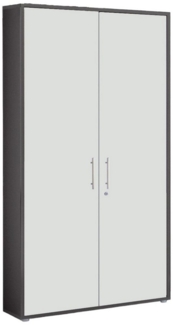 moebel-dich-auf Aktenschrank OFFICE EDITION (abschließbar, Metallgriffe, 5 Fächer) Made in Germany