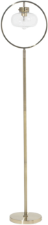 'Severn' Stehlampe, Metall gold, 165 cm