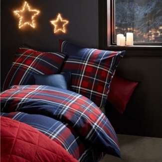 TRAUMSCHLAF Bettwäsche, Biber, 2 teilig