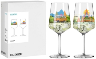 Ritzenhoff Longdrinkglas Entdecker, Kristallglas