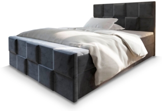 Masseno Boxbett MONA 180x200 cm mit Bonell Matratze und Topper