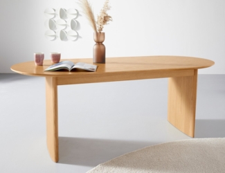 LeGer Home by Lena Gercke Esstisch Melinda, TOPSELLER!, OTTOs Choice, aus massivem Eschenholzfurnier, in zwei Breiten erhältlich