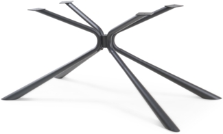 Tischgestell Havosanlurg Stahl 160 x 70 x 72 cm Schwarz [en. casa]