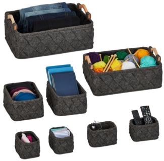 8-teiliger Schrank-Organizer