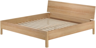 Großes Ehebett Doppelbett aus Buchenholz 200x200 mit wählbaren Zubehör V-60.93-20Rollrost inkl.