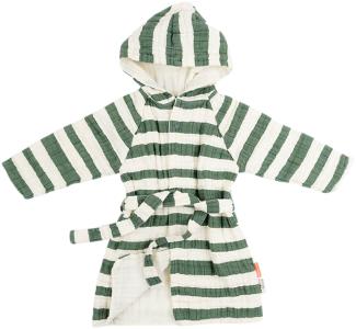 Done by Deer Stripes Bademantel Green 1-2 Jahre Gr