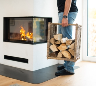 Westmann Rattan Kaminholzkorb Costa | Natur |