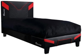 X Rocker Cerberus MKII Gaming-Bett für Kinder & Jugendliche - carbon/rot