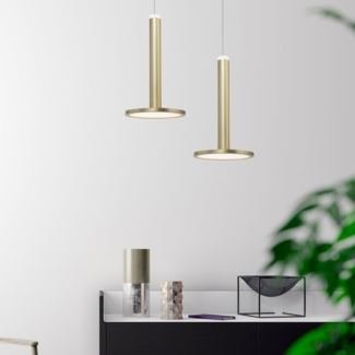 Nova Luce 1703301201 PALENCIA LED Pendelleuchte 1-flammig 3000K Messing Gold