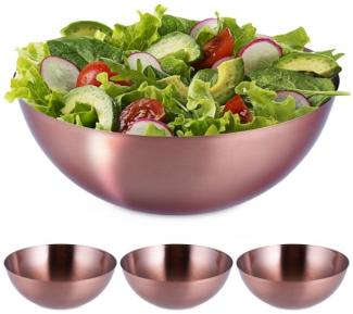 4 x Salatschüssel aus Edelstahl 2l 10046448