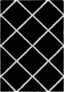 Sanat Hochflor-Teppich Madrid, rechteckig, Höhe: 30 mm, Wohnzimmer, Langflor, Shaggy Teppich