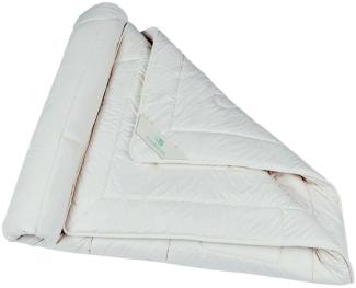 PureNature Duo Seidenbettdecke - für Winter & Sommer Duo Steppbett Seide, 155x220 cm