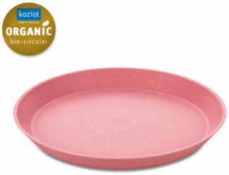 Koziol Kleiner Teller Connect Plate, Kuchenteller, Kunststoff, Organic Strawberry Ice Cream, 20. 5 cm, 3100707