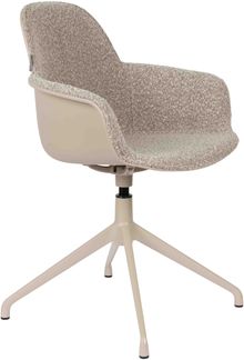 2er Set Albert Kuip Drehstuhl grau