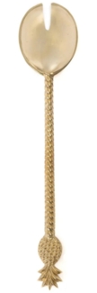 Die Ananas-Salatgabel - Gold - Gold - 26x6x1cm
