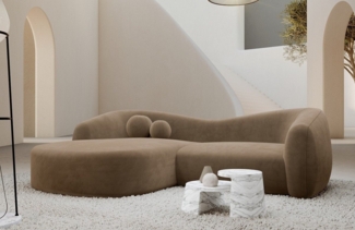 Sofa Dreams Ecksofa Sofa Loungesofa Polster Stoff Eckcouch Murcia L Form kurz