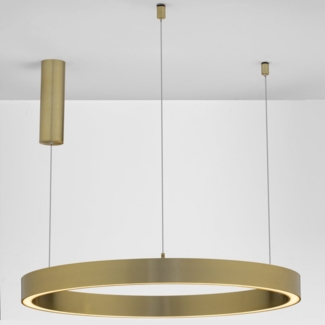 Nova Luce 9558605 STING LED Pendelleuchte 80cm 3000K Bronze dimmbar