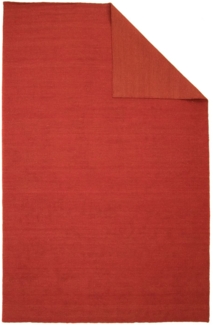 Morgenland Kelim Teppich - Trendy - Fancy - rechteckig - 300x200 - Dunkelrot