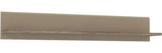 FORTE Tiziano Wandpaneel, Holzwerkstoff, Braun/Beige, 143,8 x 23,5 x 25 cm