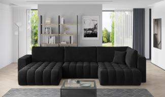 Wohnideebilder Bonito Schwarz Ecksofas & Eckcouches CO-BON-LT-10VE