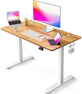 Elektrischer Schreibtisch Höhenverstellbar 100x60 cm Memory Anti-Kollisions