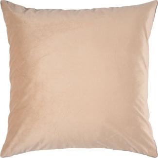 pad Kissenhülle Elegance Samt Beige (50x50cm) 10127-C25-5050