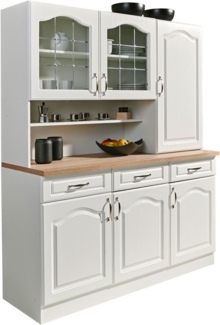 wiho Küchen Küchenbuffet Linz 150 cm breit, in Landhaus-Optik